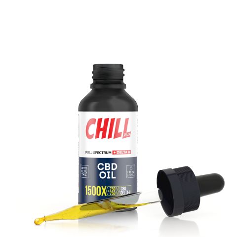1500mg Delta 8 & Full Spectrum CBD Oil - Thumbnail 1