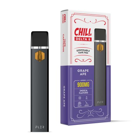 900mg Delta 8 Vape Pen - Grape Ape - Indica - 1ml - Thumbnail 1