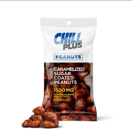 25mg Caramelized Sugar Coated Peanuts - D8, THCP - Thumbnail 1